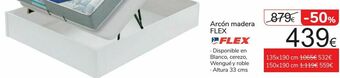 Carrefour Arcón madera flex oferta