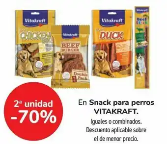 Carrefour En snack para perros vitakraft oferta