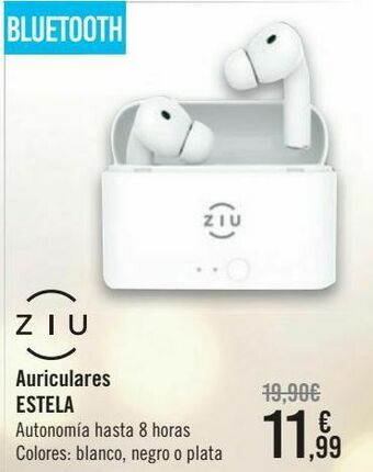 Carrefour Ziu auriculares estela oferta