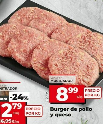 Maxi Dia Hamburguesas de pollo oferta