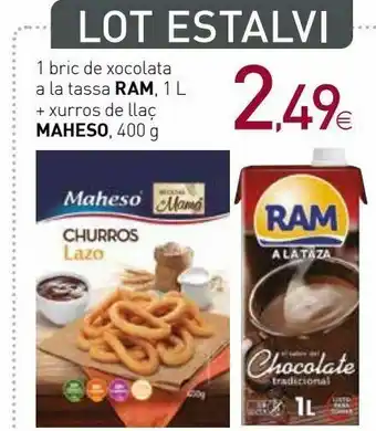 Condis Churros maheso oferta