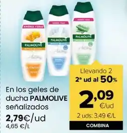 Autoservicios Familia Palmolive - en los geles de ducha oferta