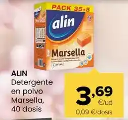 Autoservicios Familia Alin - detergente en polvo marsella oferta