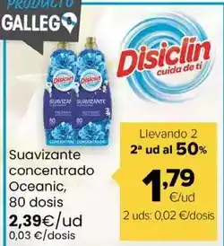 Autoservicios Familia Disiclin - suavizante concentrado oceanic oferta