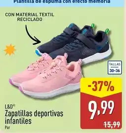 ALDI L&d - zapatillas deportivas infantiles oferta