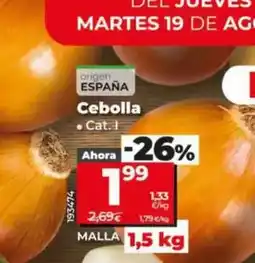 Dia Cebolla oferta
