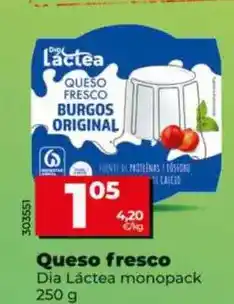 Dia Dia lactea - queso fresco oferta