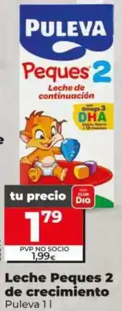 Dia Puleva - leche peques 2 de crecimiento oferta
