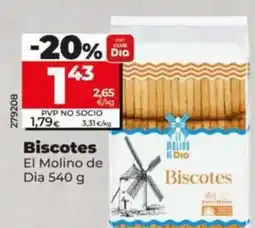 Dia El molino de dia - biscotes oferta