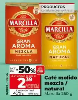 Dia Marcilla - café molido mezcla / natural oferta