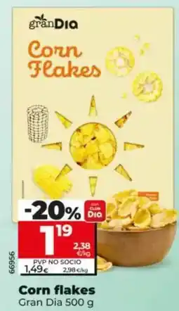 Dia Gran dia - corn flakes oferta
