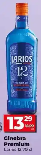 Dia Larios 12 - ginebra premium oferta