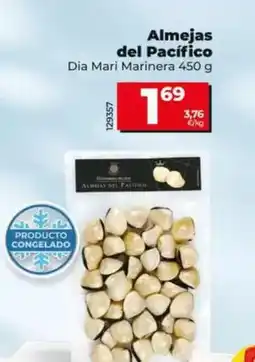 Dia Dia mari marinera - almejas del pacífico 450 g oferta