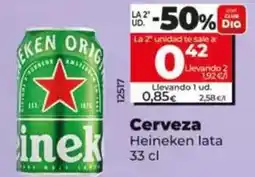 Dia Heineken - cerveza lata 33 cl oferta