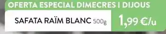 Plusfresc Safata raïm blanc oferta