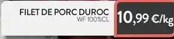 Plusfresc Duroc - filet de porc duroc oferta