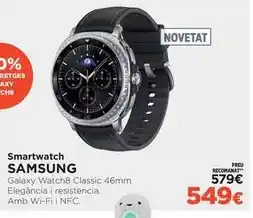 El Corte Inglés Samsung - smartwatch galaxy watch8 classic 46mm oferta