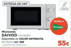 El Corte Inglés Saivod - microones ms-1923w oferta