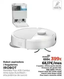 El Corte Inglés Irobot - robot aspiradora i fregaterres oferta