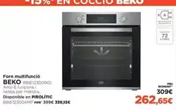 El Corte Inglés Beko - forn multifunció bbie12300ixd oferta