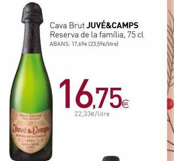 Condis Cava brut juvé y camps oferta