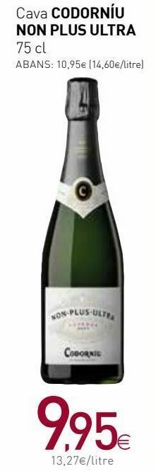 Condis Cava codorniu oferta