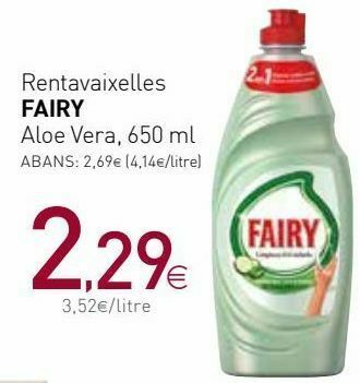 Condis Lavavajillas fairy oferta