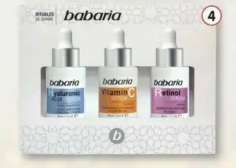 Clarel Babaria estuche cuidado facial rituales 3 sérums oferta