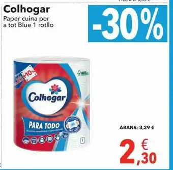Clarel Colhogar papel cocina para todo blue 1 rollo oferta