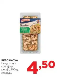 Alimerka PESCANOVA Langostino con ajo y perejil oferta
