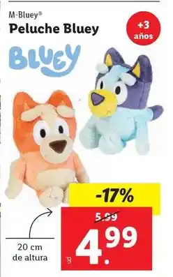 M-bluey - peluche