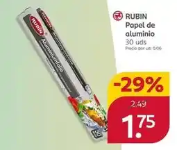 Rossmann Papel de aluminio oferta