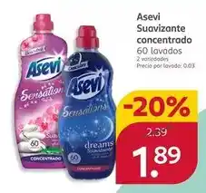 Rossmann Asevi - suavizante concentrado oferta