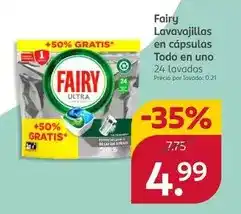 Rossmann Fairy - lavavajillas en capsulas todo en uno oferta