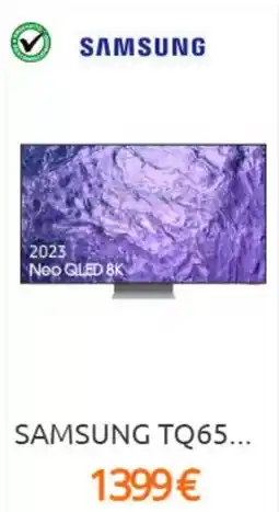 Eureka Electrodomésticos Samsung - tq65 oferta