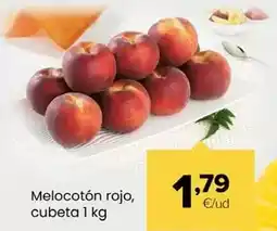 Autoservicios Familia Melocoton rojo cubeta oferta