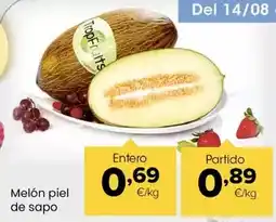 Autoservicios Familia Melon piel de sapo oferta
