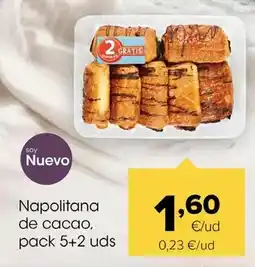 Autoservicios Familia Soy nuevo - napolitana de cacao oferta