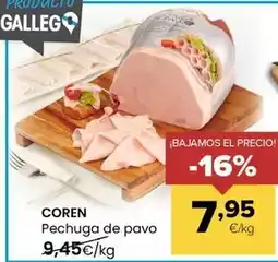 Autoservicios Familia Coren - pechuga de pavo oferta