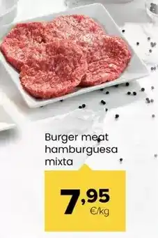Autoservicios Familia Burger meat hamburguesa mixta oferta