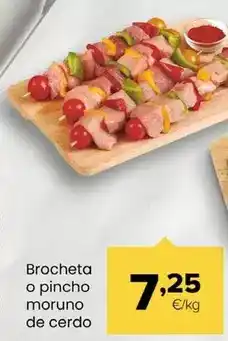 Autoservicios Familia Brocheta o pincho moruno de cerdo oferta