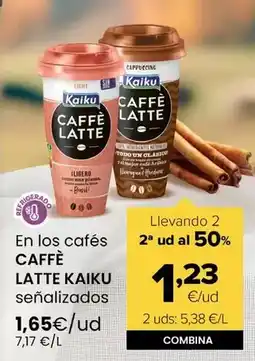 Autoservicios Familia Kaiku - en los cafes latte oferta