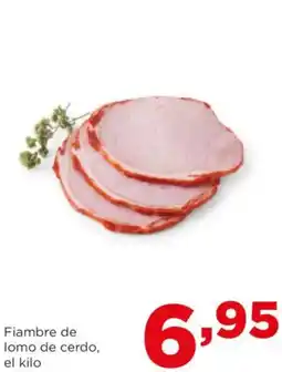 Alimerka Fiambre de lomo de cerdo oferta