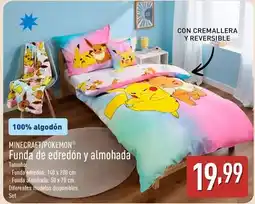 ALDI Pokemon - funda de edredón y almohada oferta