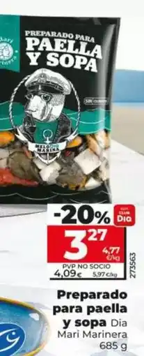 Dia Dia mari marinera - preparado para paella y sopa oferta