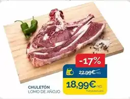 Supermercados La Despensa Chuletón lomo de anojo oferta