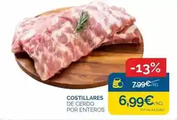 Supermercados La Despensa Costillares de cerdo por enteros oferta