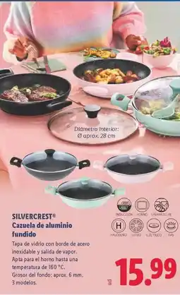 Lidl Silvercrest - cazuela de aluminio fundido oferta