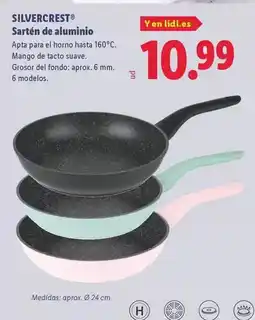 Lidl Silvercrest - sartén de aluminio oferta