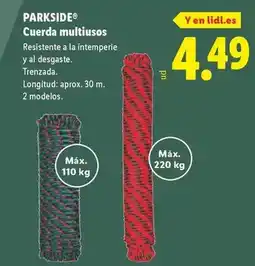 Lidl Parkside - cuerda multiusos oferta